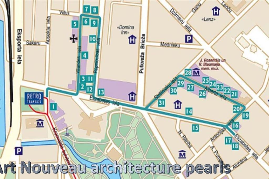 Spicy Studio In Art Nouveau District, Culture Trip 里加 外观 照片